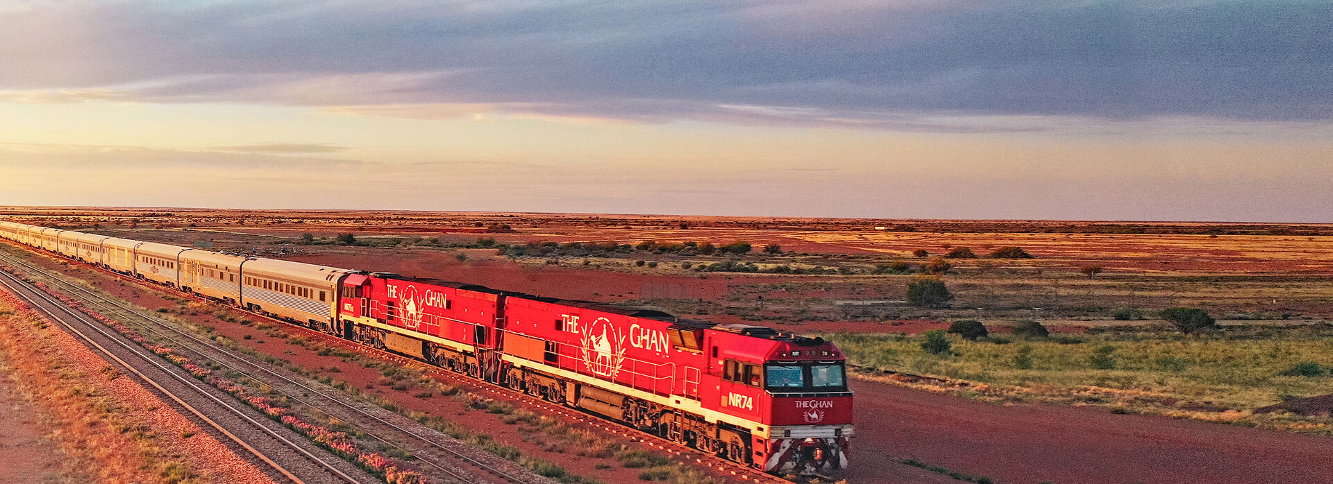 95 Iconic Years of The Ghan banner